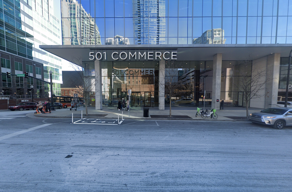 501 Commerce Street Entrance